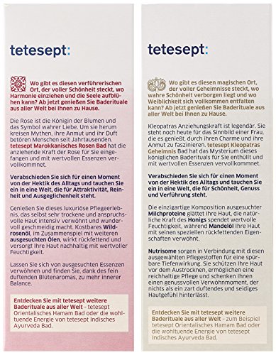 tetesept Bäder der Welt Set – Entspannen à la 1001 Nacht, 1er Pack (1 x 250 g) - 5