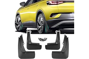 YEE PIN Parafanghi per VW ID4 ID.4 accessorio paraschizzi anteriore posteriore protezione Mudguard con viti di fissaggio (4 pezzi)