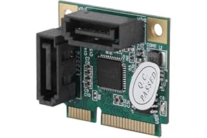 Tosuny Mini 2port PCI-e PCI to SATA 3.0 6Gbps Converter Hard Drive Expansion Card for for Windows(R) XP/Server2003/Vista/7/8 (32/64 bit) / Iinux