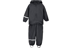 CeLaVi Rainwear Ser-Recycle Pu Giacca da Pioggia Unisex-Bambini e Ragazzi