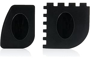BBQ-Toro Lot de 2 grattoirs en plastique pour barbecue - Nettoyant en fonte - Pour four hollandais, poêle, casserole, wok