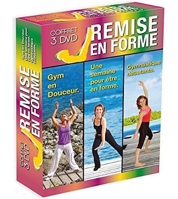 E.P.I. Diffusion coffret remise en forme : gym en douceur, une semaine pour être en forme, gymnastique débutants coffret dvd