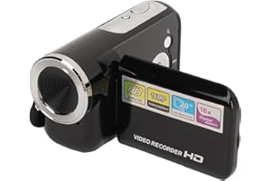 Goshyda Caméscope pour Enfants 1080P HD 16x 16MP Caméra Vidéo Numérique avec écran 2 Pouces, Facile à Utiliser pour Les Enfants