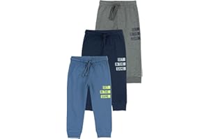 Chicco, Pantalones Niño, Conjunto de 3 Pantalones Largos de 100% Algodón, Ropa de Niño, Designed in Italy