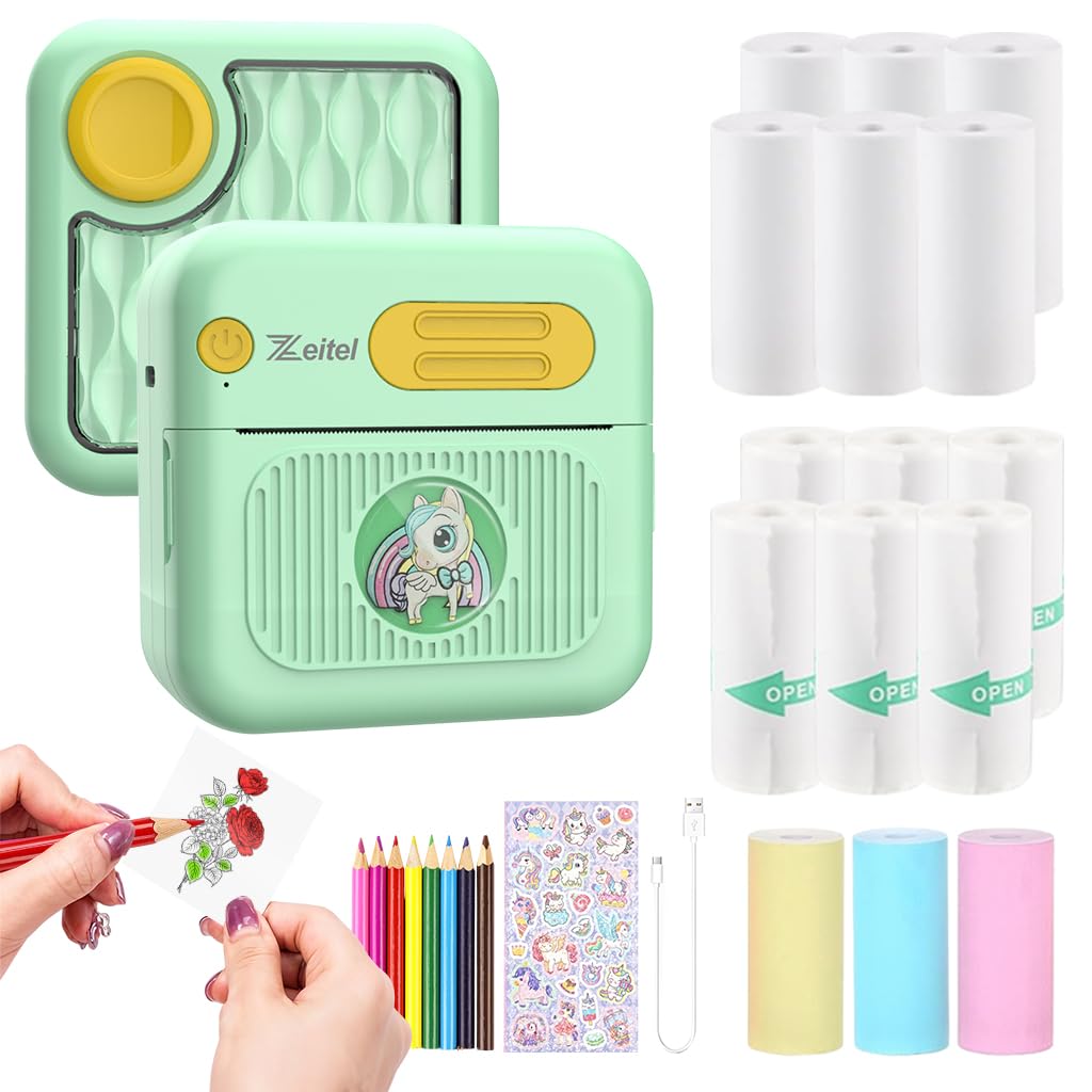 ZEITEL Mini Bluetooth Thermal Printer Review: Portable Printing Made Easy