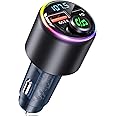 Transmetteur FM Bluetooth Voiture CIRYCASE - Charge Rapide 30W & Appels Mains Libres