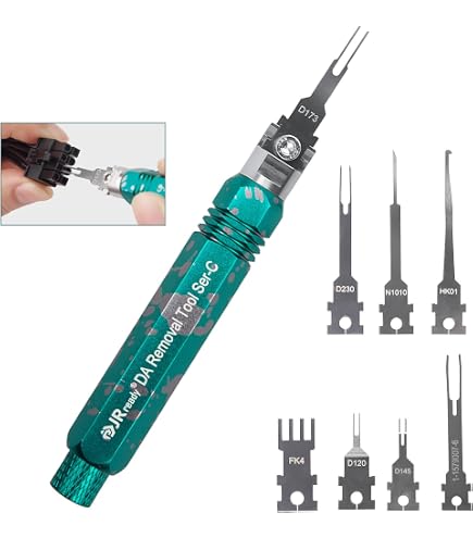 Set 6 Pezzi Rimuovi Bulloni Ruote - Utensili In Acciaio, Plastica E Metallo Per Coprimozzi Auto, Universale