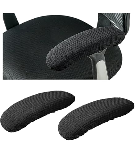 Housses D’accoudoirs Lavables Pour Chaise De Bureau – Élastiques Et Antidérapantes – Lot De 2