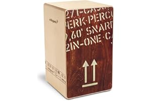 ‎SCHLAGWERK Schlagwerk CP404RED Cajon 2inOne Red, Größe: L