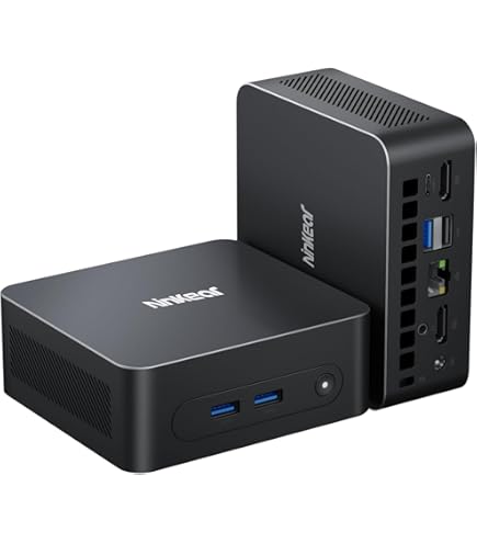 NiPoGi Mini PC 16Go RAM 512Go ROM, Intel Celeron N5105(jusqu'à 2,9