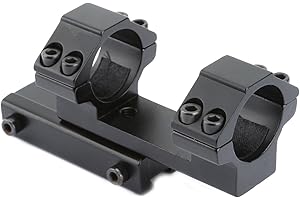 Dophee Táctica 25.4mm 1 "Anillo extendido de una Pieza de 11 mm de Cola de Milano de Montaje en Carril para la Caza