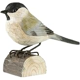 WILDLIFEGARDEN Wildlife Garden WG515 - Gancio per animali intagliato a mano, in legno e metallo, collezione di animali domestici