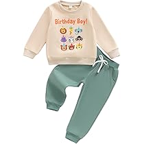 Super Süßer 1. Geburtstag Pullover Für Jungs - Kuscheliger Stickerei-Sweatshirt Mit "1 Birthday" Aufdruck