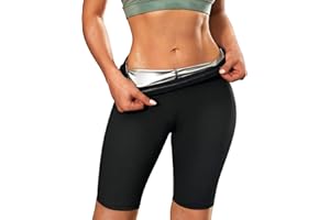 KUMAYES Sudation Femme Minceur Legging de Sudation de Sport Pantalon Anti Cellulite Fort Compression Thermique Pantalon de Yoga Legging Anti