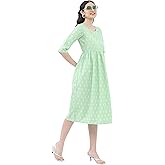 Vishudh Women's Casual Dress | Comfortable Everyday Wear for All Occasions | Chic & Versatile Fashion for Women