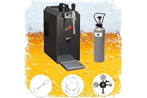 ICH-ZAPFE Tireuse À Bière Professionnelle Ensemble Complet Universelle Compatible N'importe Quel Fabricant Fûts De 3L, 5L, 6L, 30L Machine À Bière Pression JET 30 Pompe La Mousse De Bière Pro
