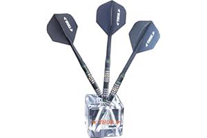 THOR-DARTS Acryl Dartständer - Würfel-Dartständer - Dart Display für 3 Darts