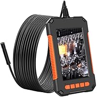 LIDIWEE Inspektionskamera mit Licht 2M, HD Endoskopkamera Kabel Rohrkamera mit 8mm 8 LED 4,3 Zoll IPS Farb Bildschirm…