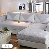 【anti mite】:Diseño simple y el color sólido da sus muebles un aspecto nuevo y fresco entero y confortable ambiente familiar.Todas nuestras fundas de sofá son realizadas por proceso anti-ácaros.Buena para la salud.