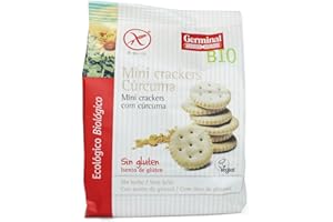 Germinal Mini Crackers con Cúrcuma sin Gluten Bio Germinal, 100g