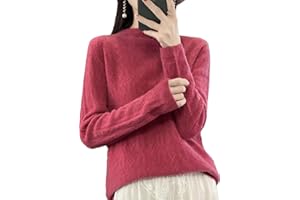 Zozogag Damen-Pullover Aus 100% Merinowolle, Nahtloses, Kariertes, Rautenförmiges Pullover-Strickoberteil