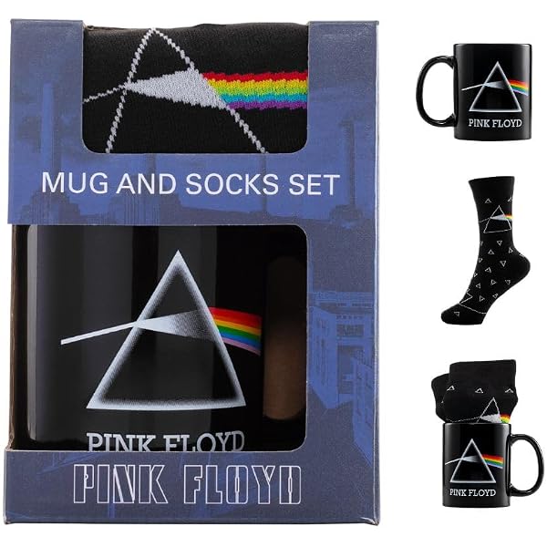 Cappellino Unisex Pink Floyd Dark Side Of The Moon Logo Splatter, Nero, Taglia Unica Regolabile