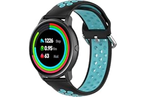 GRANSHO Cinturino per Orologio compatibile con Xiaomi Haylou Solar LS05 / Haylou RT LS05S, Ricambio di Cinturino di Silicone per Uomo e Donna, Caucciù Sgancio Rapido per Orologi