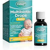 Colief Multibiotic Drops Baby| 2 Probiotic Strains Lactobacillus Rhamnosus &Bifidobacterium Infantis | Suitable from Birth |1