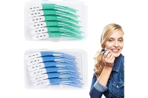 Pack med 120 interdentalborstar, Tandvårdsverktyg för rengöring av mellanrum, Silikon interdentalborstar, Tandpetare-Rengöringsverktyg, Tandköttsmjuka plockar, för rengöring av svåråtkomliga mellanrum