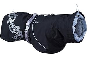 Hurtta Drizzle Raincoat Raven, 65 cm, 200 g