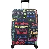 Bagacar Cities Large Size Luggage Pouch For Luggage