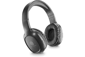 Music Sound | HEADBAND Bluetooth Basic | Cuffie on Ear Bluetooth con Archetto Estendibile - PlayTime 14h - Colore Nero