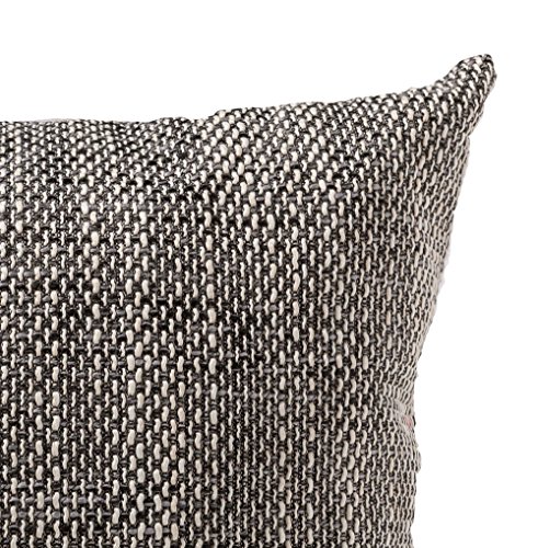 Kissen Dekokissen Sofakissen Kissenhülle mit Füllung „Trend“ 40×40 cm anthrazit - 2