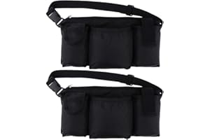 Homyl 2X Pochette Sécurité Ceinture en Tissu Convient pour Serveur de Bar Hôtel KTV