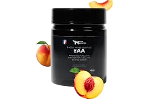 TN TEAM NUTRITION EAA TEAM NUTRITION | EAA Complex avec 9 Acides Aminés Essentiels | Assimilation Optimal | Sans Aspartame | 250g | Favorise Développement Masse Musculaire | - MARQUE FRANÇAIS