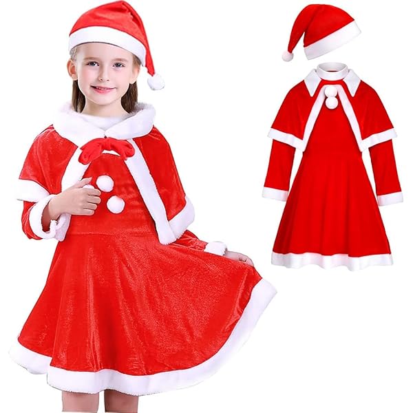 W WIDMANN MILANO Party Fashion - Disfraz De Miss Santa De Lujo, Vestido, Mujer De Papá Noel