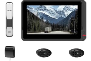 RexVision DVS PSS Kits London's DVS Progressive Safe Systems Kit with Night Vision Waterproof Front Side View Camera 7 inch VGA Monitor for HGVs Commercial Vehicles and Vans (Standard Version)