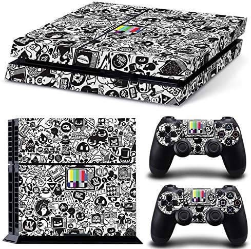 Qkonsole PS4 Skin Pop Vinyl Skin Sticker Decal Sticker PlayStation 4 – Matte