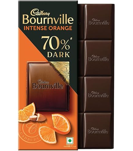 Milky Mist Dark Chocolate 70% Orange 80 Gm : Amazon.in: Grocery