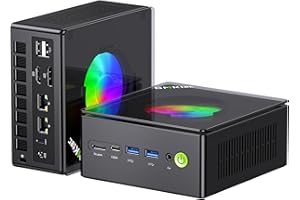 GMKtec PC de Jeu, K11 AMD Ryzen 9 8945HS (8C/16T, jusqu'à 5,2 GHz), 32 Go de RAM DDR5 1 to Mini PC Ordinateur de Bureau, Oculink, Double Carte réseau 2,5 GbE LAN, HDMI/DisplayPort/USB4*