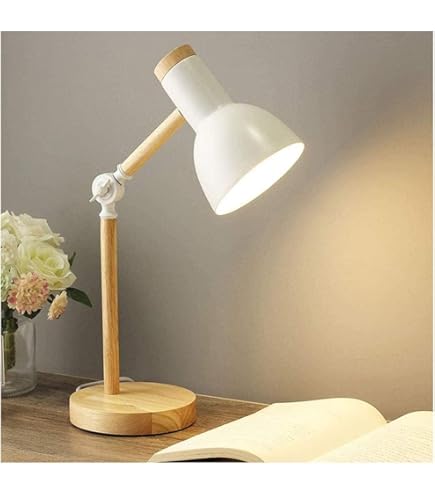 LED Desk Lamp Adjustable Swing Arm E27 Screw Bulb Flexible Clamp Reading Light - View #11