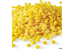 ICRAFT HOBBYSTORE ICRAFT - 100g 100% Pure Beeswax Pellets Yellow or White Natural UK Food Grade Quality Wax Perfect for Food Wraps, balms, Cosmetics, Candles, soap Making, lotions (Yellow Beeswax Pellets)