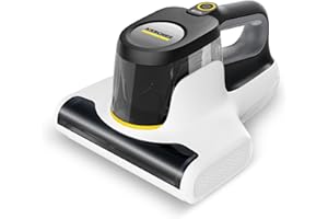 ‎KÄRCHER Kärcher Matratzenreiniger VCH 4 UVClean, hygienische Tiefenreinigung mit UV-C-Licht, Klopfwalze und Saugfunktion, Heißluftentfeuchtung, Leistung: 500Watt, beseitigt Milben und Bakterien,für Allergiker