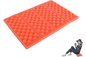 DUBBULON Insulated Folding Foam Sit Mat - Moistures-proof Folding Seat Mat, Portable Waterproof Outdoor Cushion, Hiking Seat Pad Foldable Mat, For Outdoor Walking Camping Park Picnic Hiking Playground