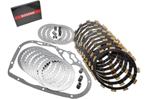 BIGLKNM Clutch Kit Friction Plates & Heavy Duty Springs Gasket for Suzuki Intruder 1400 VS1400GLP 1987 1988 1989 1990-2009