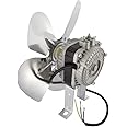 Paxanpax Universal Fridge Fan Motor and Mounting Bracket Kit, 7 W