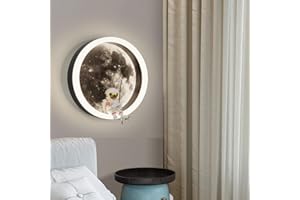 GHiycotdl Applique da Parete Interno,12W Astronauta Applique, Lampada da Parete Per Cameretta Dei Bambini,Decorazione Camera Da Letto, Comodino