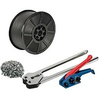 thumbnail image 2 of Breeze Pallet Strapping Kit U.S. Solid Heavy Duty Pallet Strapping Tools Packing Tensioner Kit For 1 2 of 11