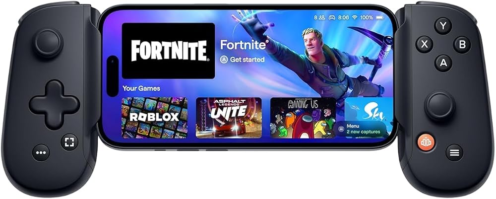 BACKBONE iPhone (Lightning) için One Mobil Oyun Denetleyicisi - 2. Nesil - iPhone'unuzu bir oyun konsoluna dönüştürün - Xbox, PlayStation, Minecraft ve daha fazlası (3 ay Apple Arcade dahil) [android]