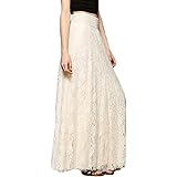 Huixin Donna Gonna Pizzo Taglie Forti Solido A Vita Casual Elegante Lunga Gonne Cocktail Moda Partito Abbigliamento Ragazza